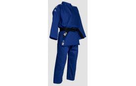 Adidas Champion III - Judogi Compétition &quot;730g&quot; approuvé IJF - 150 cm à 210 cm (Bleu)