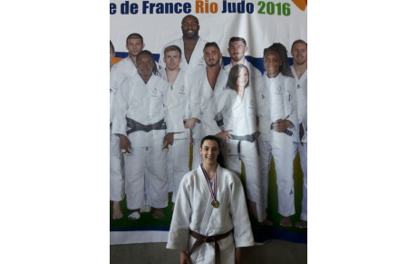 CLADY une judokate qui monte ...